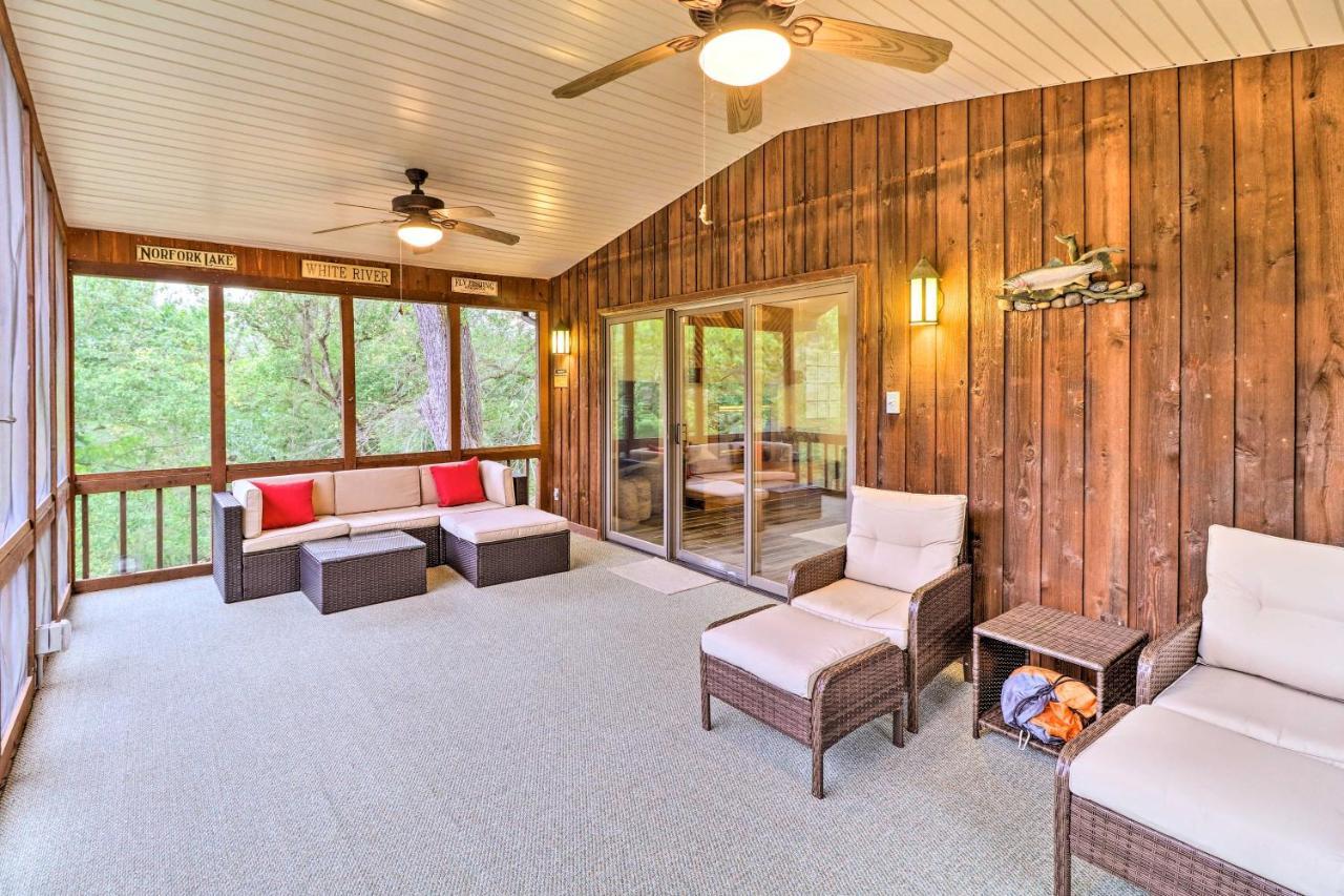 Private Norfork Home With Decks And River Access! Εξωτερικό φωτογραφία